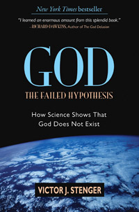 Order the book from Amazon God: The Failed Hypothesis (book cover)