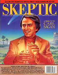 Order the issue Carl Sagan on the cover of Skeptic magazine