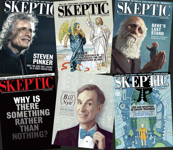 Save 25% on Skeptic magazine print subscriptions and back issues