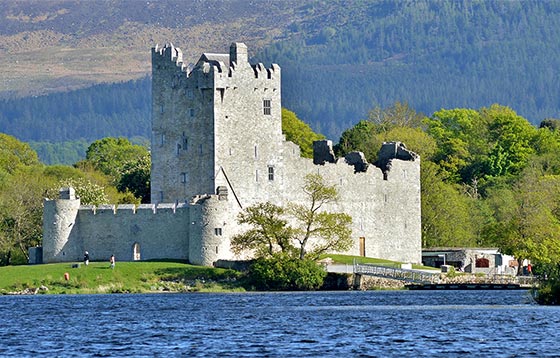 Ross Castle and the Lakes of Killarney