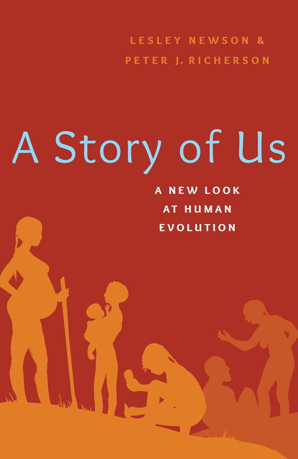 A Story of Us: A New Look at Human Evolution (book cover)