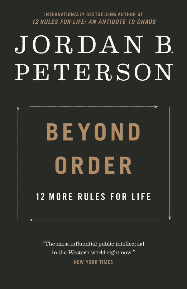 Beyond Order: 12 More Rules for Life (book cover)