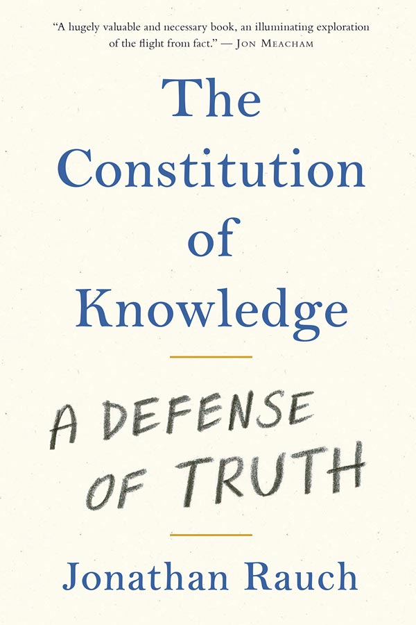 The Constitution of Knowledge: A Defense of Truth (book cover)