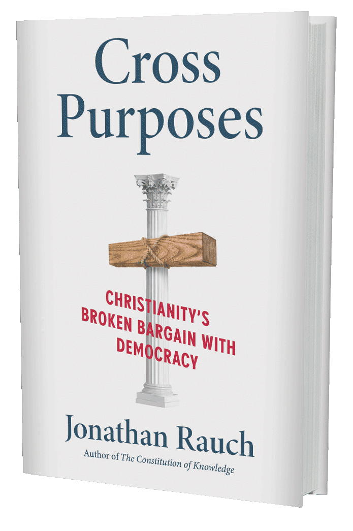Cross Purposes: Christianity's Broken Bargain with Democracy (book cover)
