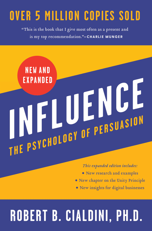 Influence: The Psychology of Persuasion (book cover)