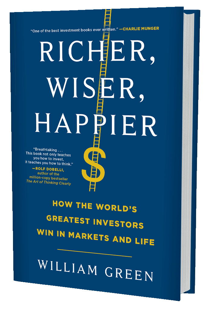 Richer, Wiser, Happier: How the World's Greatest Investors Win in Markets and Life (book cover)