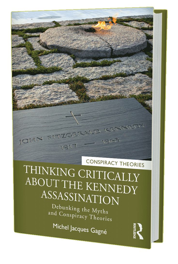 Thinking Critically About the Kennedy Assassination: Debunking the Myths and Conspiracy Theories (book cover)
