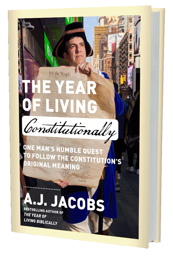 The Year of Living Constitutionally: One Man's Humble Quest to Follow the Constitution's Original Meaning (book cover)