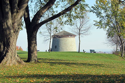 The Plains of Abraham where La Corriveau was gibbeted. Photo by Joseph Gagne, used with permission.