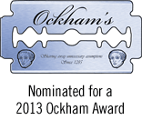 2013 Ockham Award Nominee